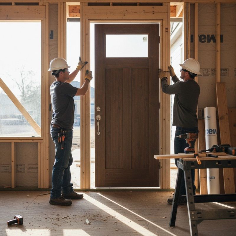 Wooden Door Installation
